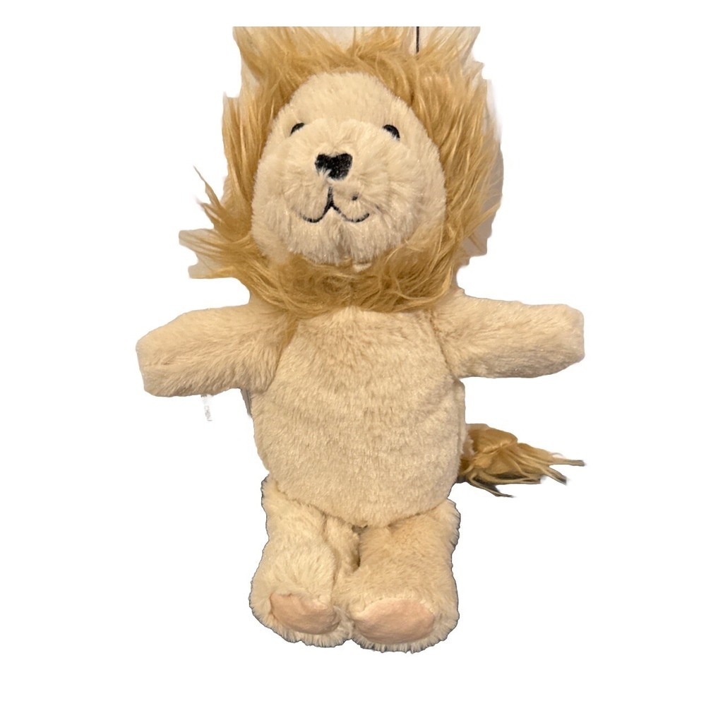 Plush Tan LION Stuffed Animal Soft Baby  Safari Lovey Security Blanket‎ Toy Bear